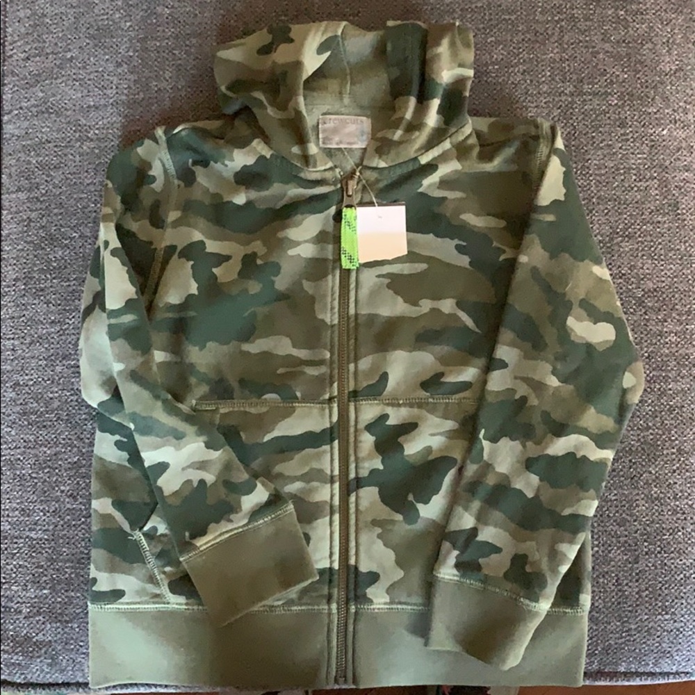 Kids chamo zip up sweatshirt